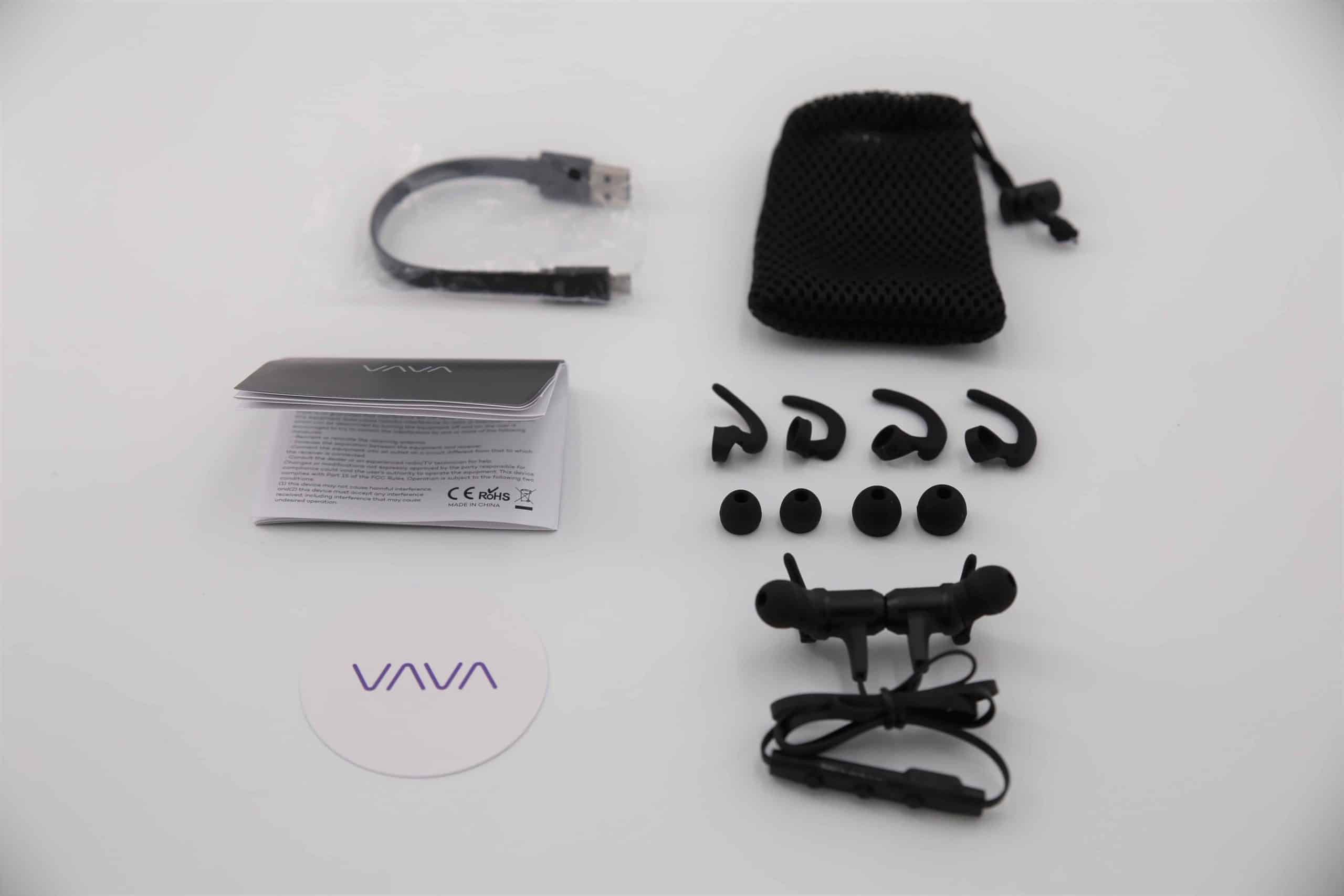 藍芽耳機CP值首選 - VAVA MOOV 28 內含物