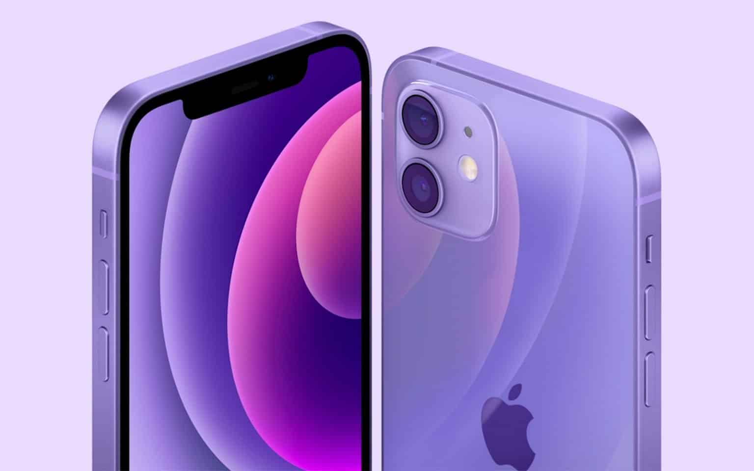 iPhone12紫色