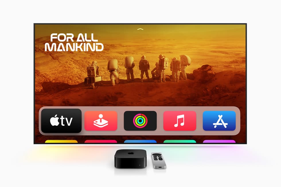 Apple TV 4K，圖片出自Apple官網，非科技說所有