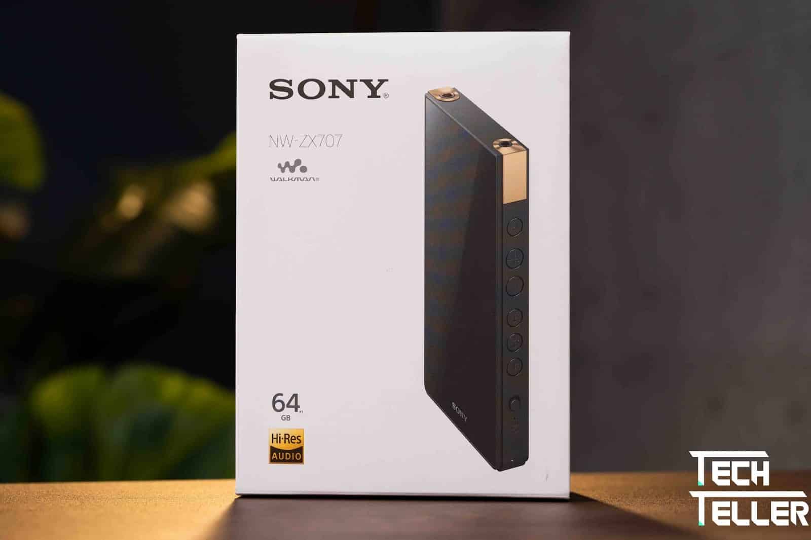 Sony Walkman NW-ZX707 彩盒