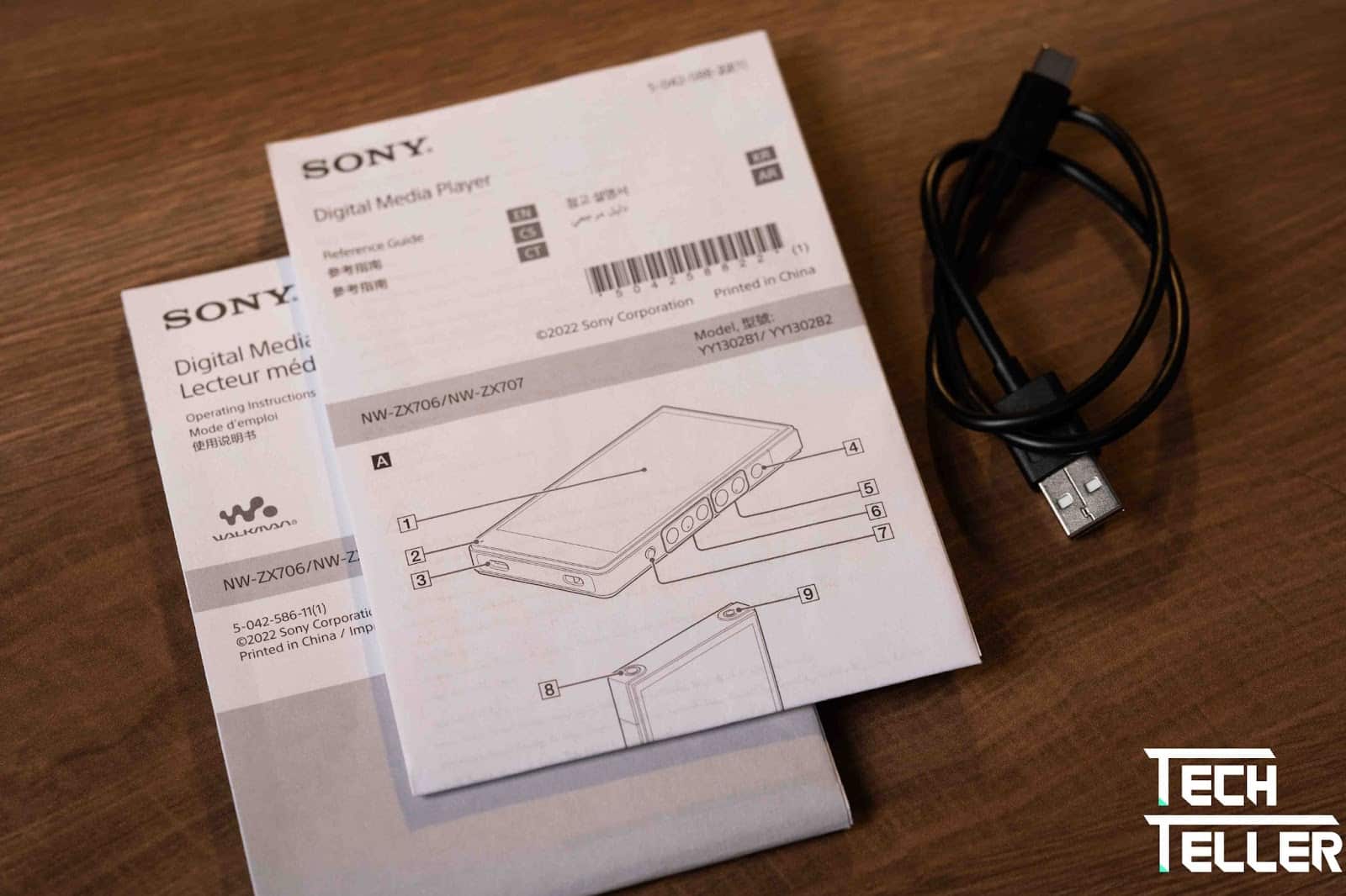 Sony Walkman NW-ZX707 配件
