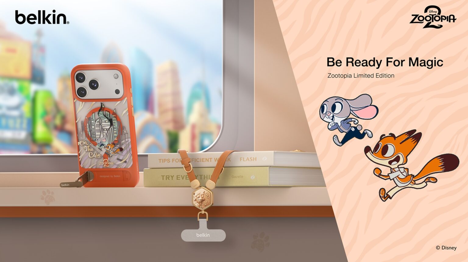 年末送禮不煩惱!Belkin推出精選禮物指南《動物方城市》聯名系列萌力登場,多款經典熱銷款一次入手 年末送禮不煩惱!Belkin推出精選禮物指南《動物方城市》聯名系列萌力登場,多款經典熱銷款一次入手 17