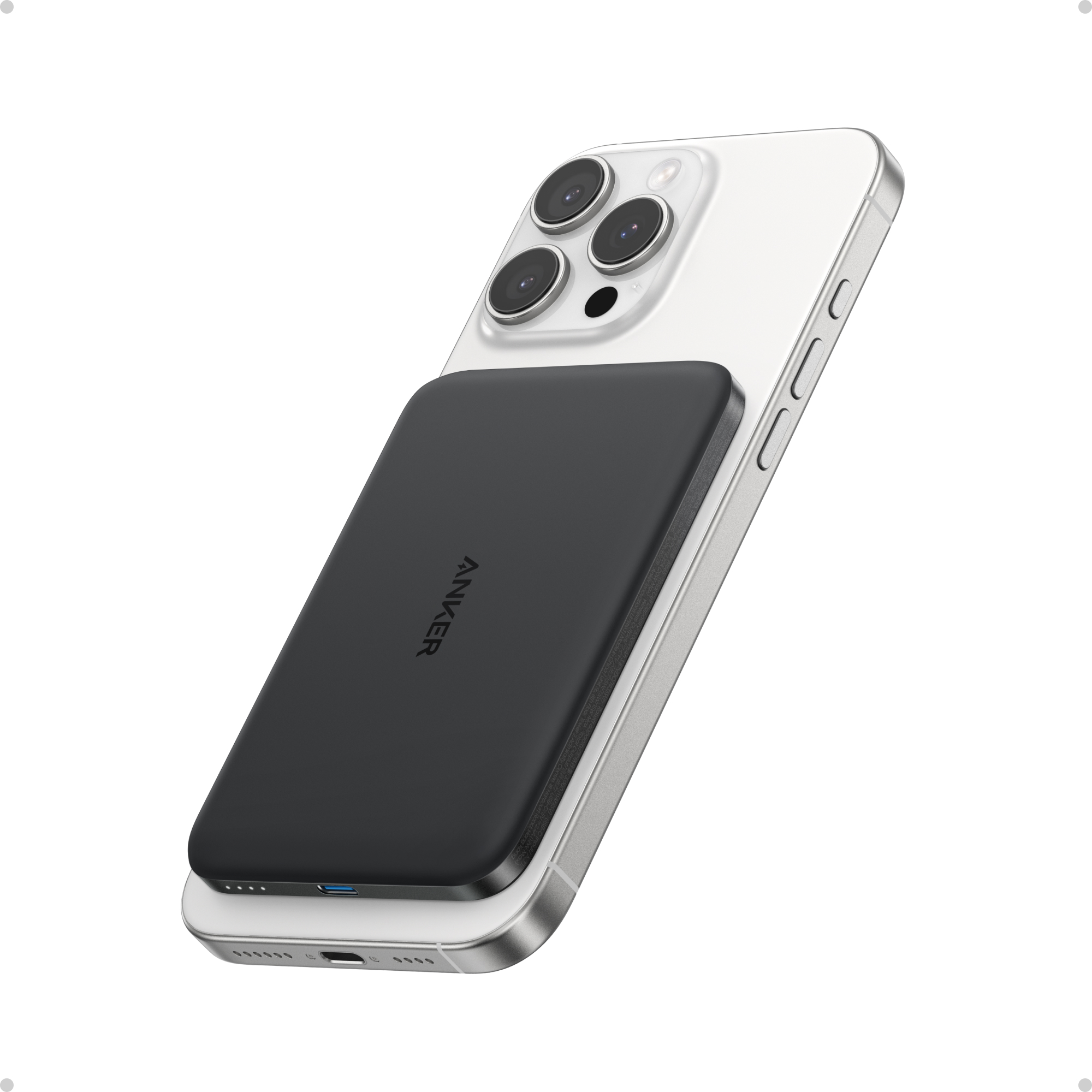 歷代最輕薄!ANKER A1665磁吸行充進化登場!卡片型機身僅120克、8.6毫米厚 無感吸附便攜隨行 2 ANKER A1665